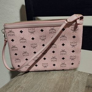 Authentic MCM Pouch Clutch Tote
